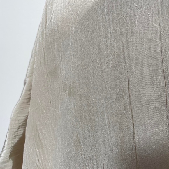 Vintage Ivory Empire Waist Dress with Tags CARON - Picture 4 of 5